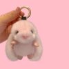 Móc khóa thú bông Tiny lông mềm dễ thương, nhiều màu sắc